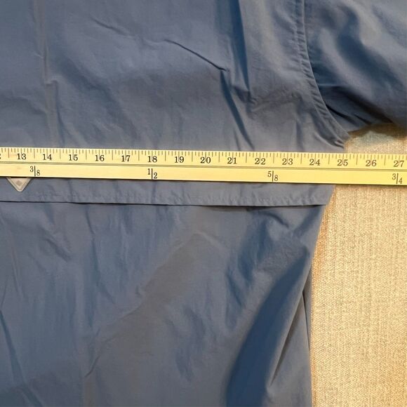 Columbia Bahama PFG Breathable Long Sleeve Button Down Shirt (Men's L) Pale Blue - Picture 6 of 10